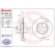 Jeu de 2 disques de frein avant BREMBO 09.A535.20 - Visuel 2