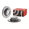 Jeu de 2 disques de frein arrière BREMBO 09.A541.11 - Visuel 1