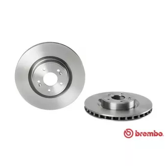 Jeu de 2 disques de frein avant BREMBO 09.A554.10