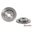 Jeu de 2 disques de frein arrière BREMBO 09.A555.10 - Visuel 1