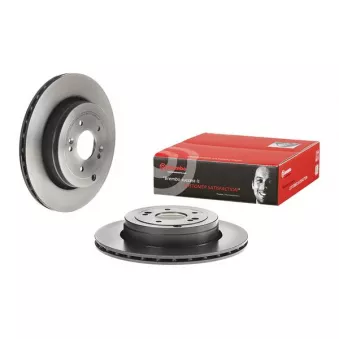Jeu de 2 disques de frein arrière BREMBO 09.A555.11