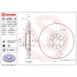 Jeu de 2 disques de frein avant BREMBO 09.A558.11 - Visuel 2
