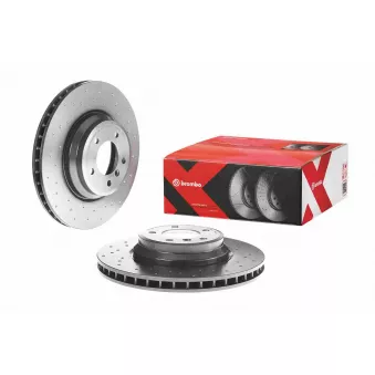Jeu de 2 disques de frein avant BREMBO 09.A599.1X