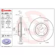 Jeu de 2 disques de frein avant BREMBO 09.A603.11 - Visuel 2