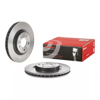 Jeu de 2 disques de frein avant BREMBO 09.A603.11