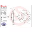 Jeu de 2 disques de frein avant BREMBO 09.A613.51 - Visuel 2