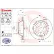 Jeu de 2 disques de frein arrière BREMBO 09.A616.11 - Visuel 2