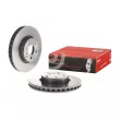 Jeu de 2 disques de frein avant BREMBO 09.A621.11 - Visuel 1