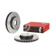 Jeu de 2 disques de frein avant BREMBO 09.A621.31 - Visuel 1