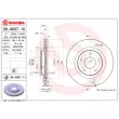Jeu de 2 disques de frein avant BREMBO 09.A637.10 - Visuel 2