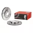 Jeu de 2 disques de frein avant BREMBO 09.A637.10 - Visuel 1
