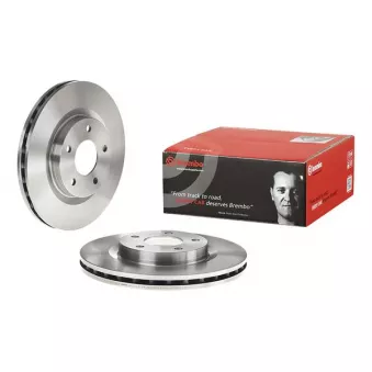 Jeu de 2 disques de frein avant BREMBO 09.A637.10