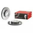 Jeu de 2 disques de frein avant BREMBO 09.A713.11 - Visuel 1