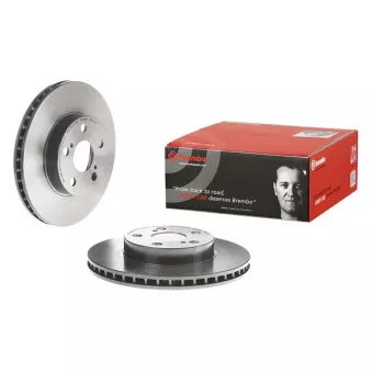 Jeu de 2 disques de frein avant BREMBO 09.A713.11