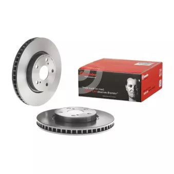Jeu de 2 disques de frein avant BREMBO 09.A717.11