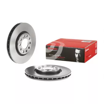 Jeu de 2 disques de frein avant BREMBO 09.A721.11