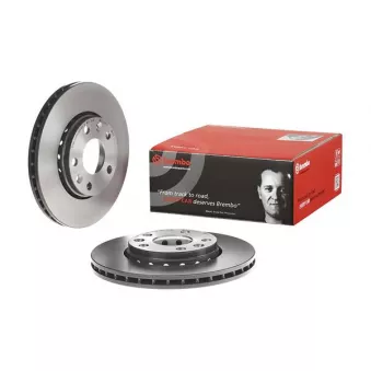 Jeu de 2 disques de frein avant BREMBO 09.A727.11