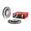 Jeu de 2 disques de frein avant BREMBO 09.A727.31 - Visuel 1