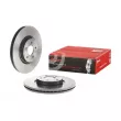 Jeu de 2 disques de frein avant BREMBO 09.A728.11 - Visuel 1