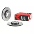 Jeu de 2 disques de frein avant BREMBO 09.A728.1X - Visuel 1
