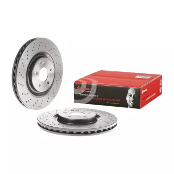 Jeu de 2 disques de frein avant BREMBO 09.A731.11