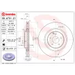 Jeu de 2 disques de frein avant BREMBO 09.A731.21 - Visuel 2