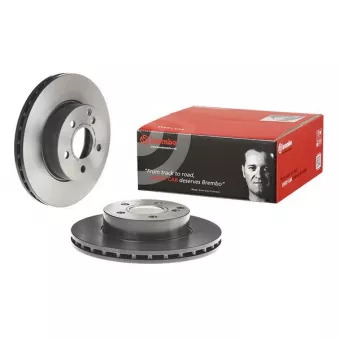 Jeu de 2 disques de frein avant BREMBO 09.A736.11