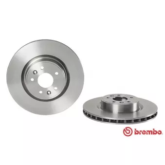 Jeu de 2 disques de frein avant BREMBO 09.A752.10