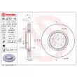 Jeu de 2 disques de frein avant BREMBO 09.A757.11 - Visuel 2