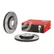 Jeu de 2 disques de frein avant BREMBO 09.A757.11 - Visuel 1
