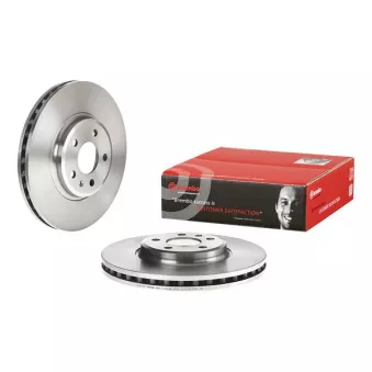 Jeu de 2 disques de frein avant BREMBO 09.A758.10