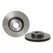 Jeu de 2 disques de frein avant BREMBO 09.A771.11 - Visuel 2