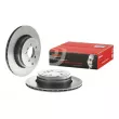 Jeu de 2 disques de frein arrière BREMBO 09.A772.11 - Visuel 1