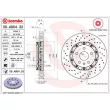Jeu de 2 disques de frein avant BREMBO 09.A804.33 - Visuel 2