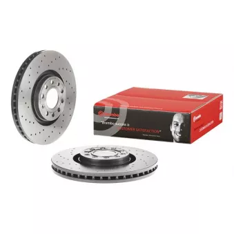 Jeu de 2 disques de frein avant BREMBO 09.A813.11