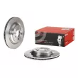 Jeu de 2 disques de frein arrière BREMBO 09.A818.10 - Visuel 1