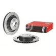 Jeu de 2 disques de frein arrière BREMBO 09.A822.11 - Visuel 1