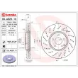 Jeu de 2 disques de frein avant BREMBO 09.A828.11 - Visuel 2