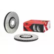 Jeu de 2 disques de frein avant BREMBO 09.A829.1X - Visuel 1