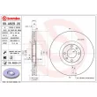 Jeu de 2 disques de frein avant BREMBO 09.A829.21 - Visuel 2