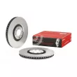 Jeu de 2 disques de frein avant BREMBO 09.A829.21 - Visuel 1