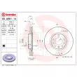 Jeu de 2 disques de frein avant BREMBO 09.A861.14 - Visuel 2