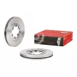 Jeu de 2 disques de frein avant BREMBO 09.A862.10 - Visuel 1