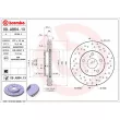 Jeu de 2 disques de frein avant BREMBO 09.A864.1X - Visuel 2