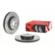 Jeu de 2 disques de frein avant BREMBO 09.A870.1X - Visuel 1