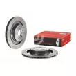 Jeu de 2 disques de frein arrière BREMBO 09.A907.11 - Visuel 1