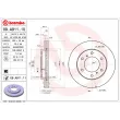 Jeu de 2 disques de frein avant BREMBO 09.A911.11 - Visuel 2
