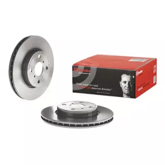 Jeu de 2 disques de frein avant BREMBO 09.A913.11