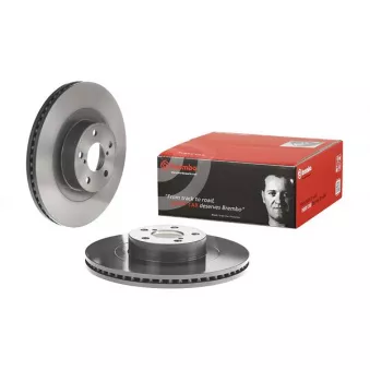 Jeu de 2 disques de frein avant BREMBO 09.A921.11