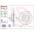Jeu de 2 disques de frein avant BREMBO 09.A921.1X - Visuel 2
